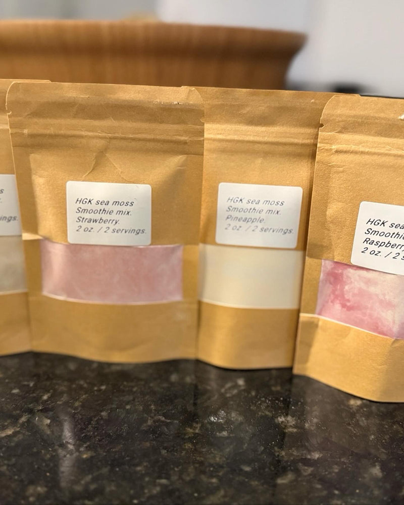 HGK Sea moss smoothie mix.